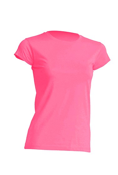 REGULAR T-SHIRT LADY fucsia fluor